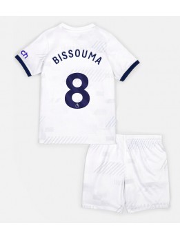 Tottenham Hotspur Yves Bissouma #8 Heimtrikotsatz für Kinder 2023-24 Kurzarm (+ Kurze Hosen)